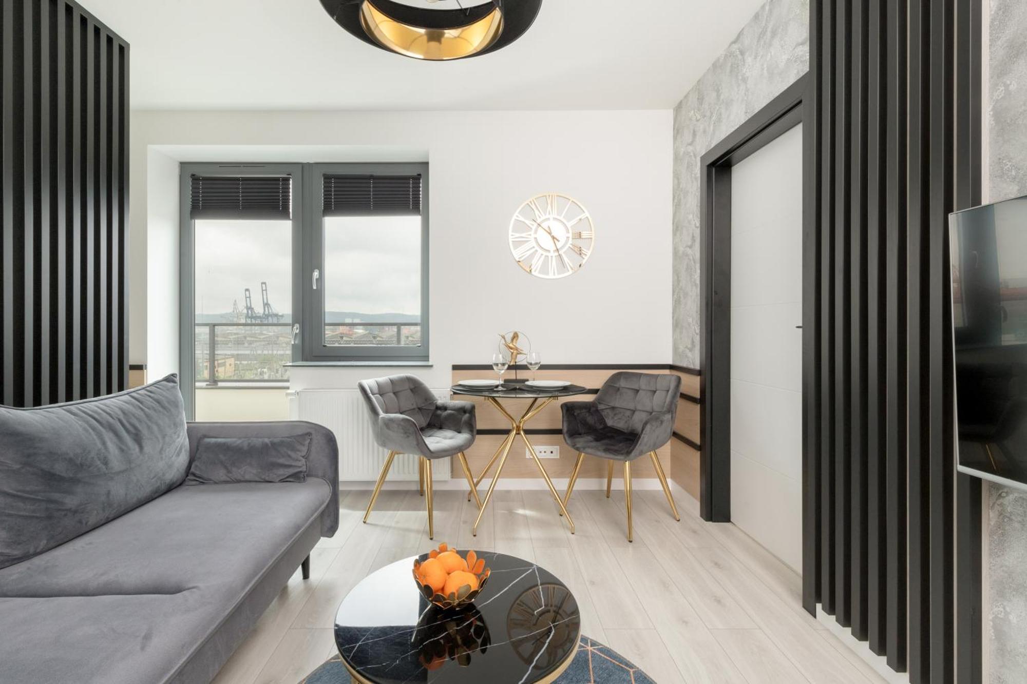 Apartport Wyjatkowe Apartamenty Z Widokiem Na Port W Gdyni By Noclegi Renters 格丁尼亚 外观 照片