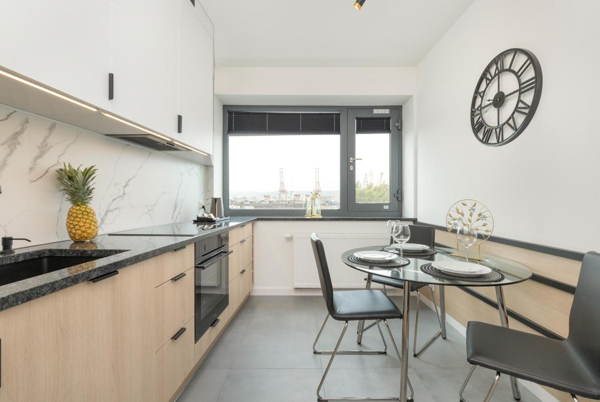 Apartport Wyjatkowe Apartamenty Z Widokiem Na Port W Gdyni By Noclegi Renters 格丁尼亚 外观 照片